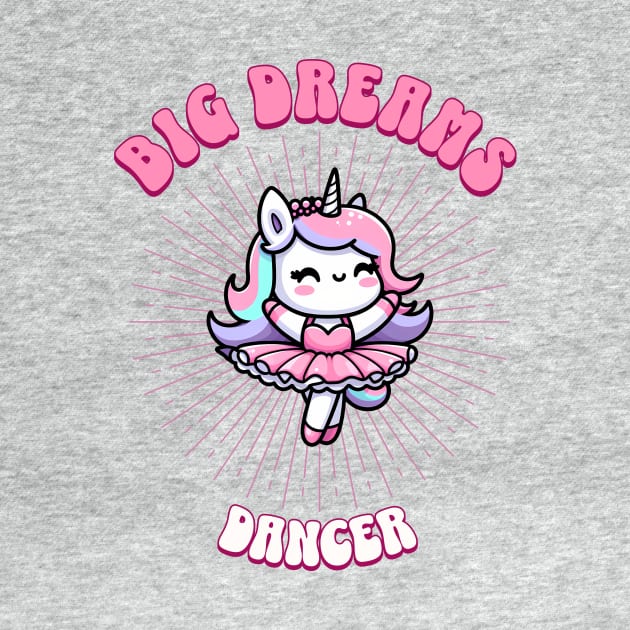 Big Dreams Ballet Dancer Unicorn | Dream Big! by Pink & Pretty